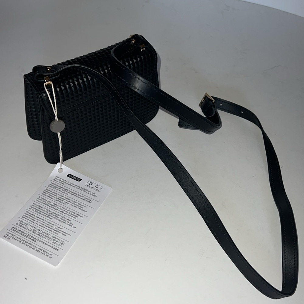 YOOX Mini leather handbag - Made in Italy - Picture 4 of 6
